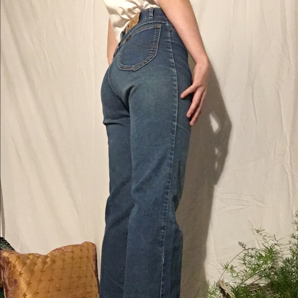 Vintage Lee straight/slight bootcut denim